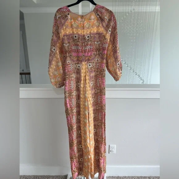 Revolve Sandro Floral Print Knot Jumpsuit - Picture 7 of 10